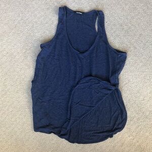 M Navy Blue Tank